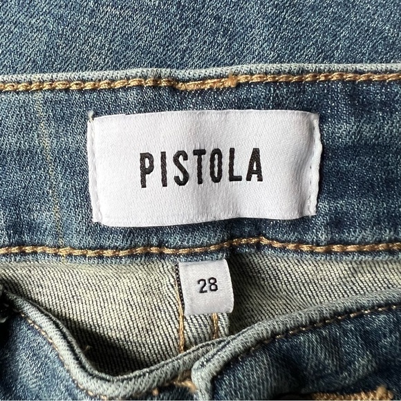 Pistola Revolve Women’s High Rise Skinny Jeans Lighy Medium Wash, Size 28 - Picture 5 of 10